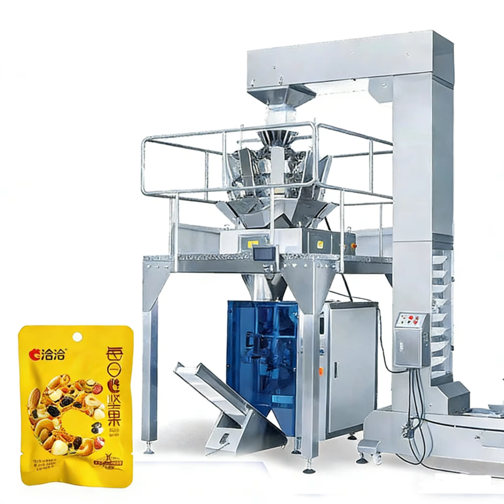 GK Technic Multi-head Scale Automatic Quantitative Filling Prefabricated Bag Granule Packaging Machine